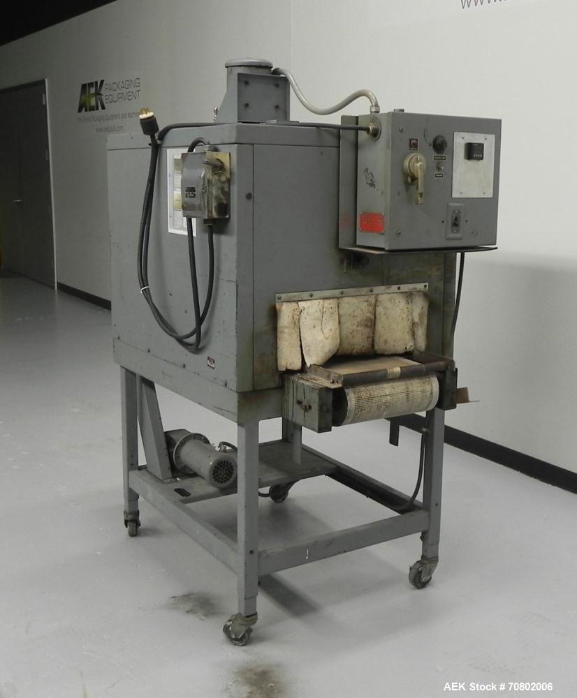 Used Shanklin Model T-7XL Single Zone Heat Shrink Tunnel