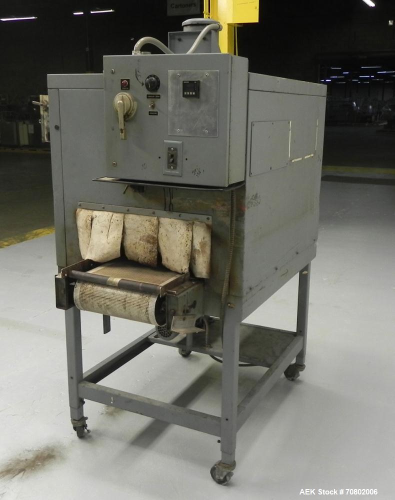 Used Shanklin Model T-7XL Single Zone Heat Shrink Tunnel
