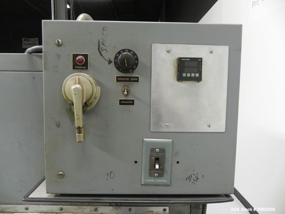 Used Shanklin Model T-7XL Single Zone Heat Shrink Tunnel