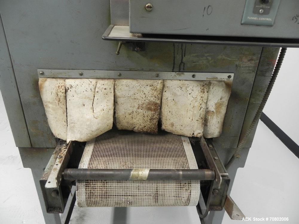 Used Shanklin Model T-7XL Single Zone Heat Shrink Tunnel
