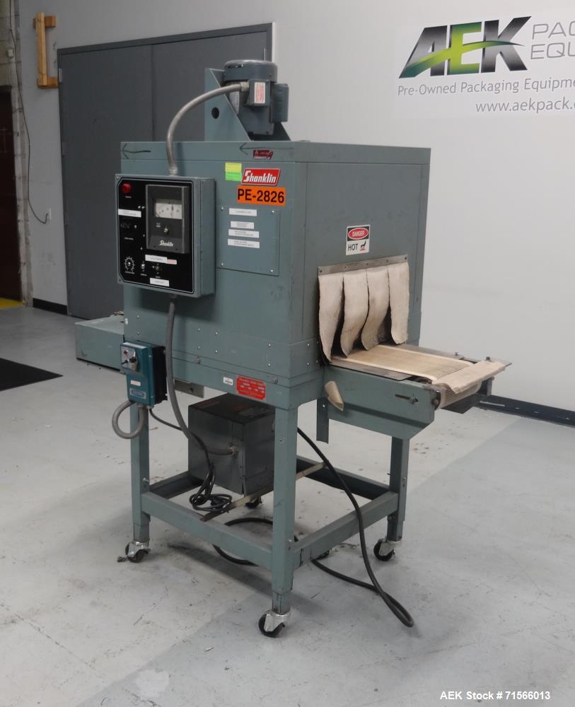 Used Shanklin T-6 XL Shrink Tunnel