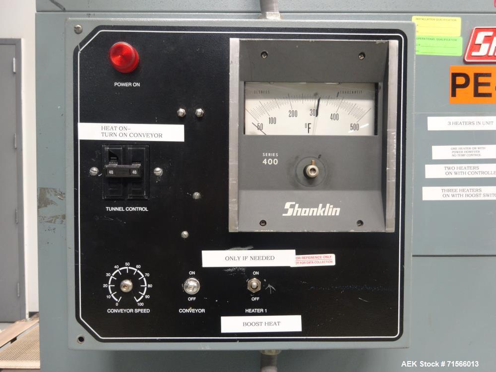 Used Shanklin T-6 XL Shrink Tunnel