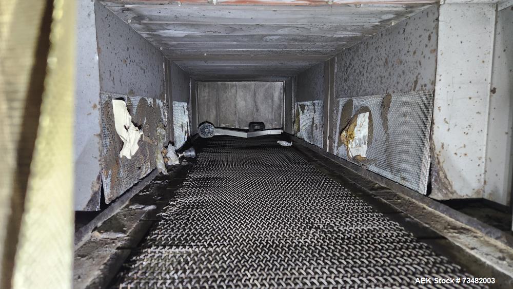 Used – Texwrap Model 1322-02 Dual Chamber Shrink Tunnel – Variable Speed Stainless Steel Mesh Belt
