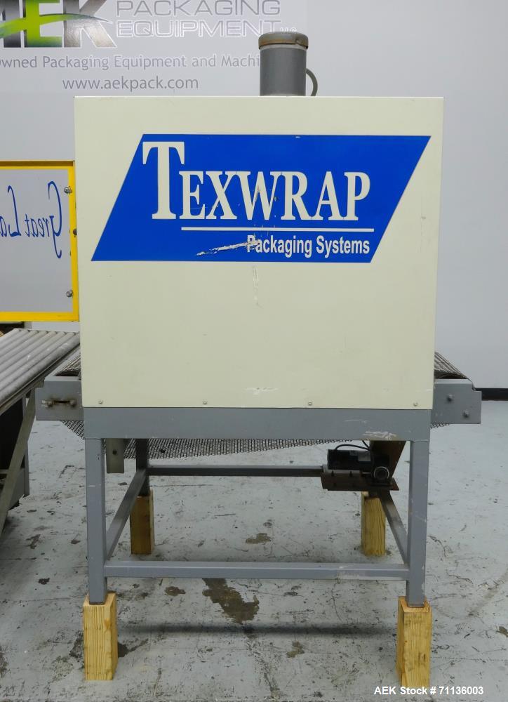 Used Texwrap Model T1322 Shrink Tunnel