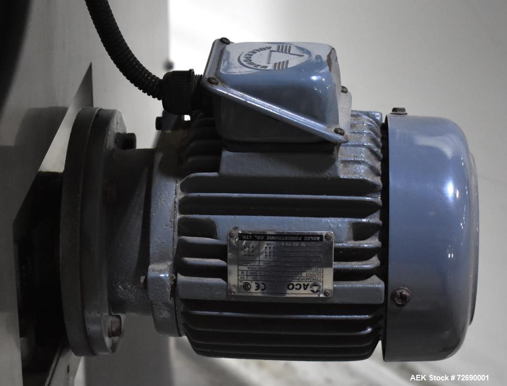 Used Tri Pack Shrink Tunnel Model HT-2. 5' Long tunnel, tunnel opening 9.87" wide x 13.78" high. Temperature range up to 400 degree F. Max tunnel elevation 42", tunnel elevation adjustment 10". Digit...