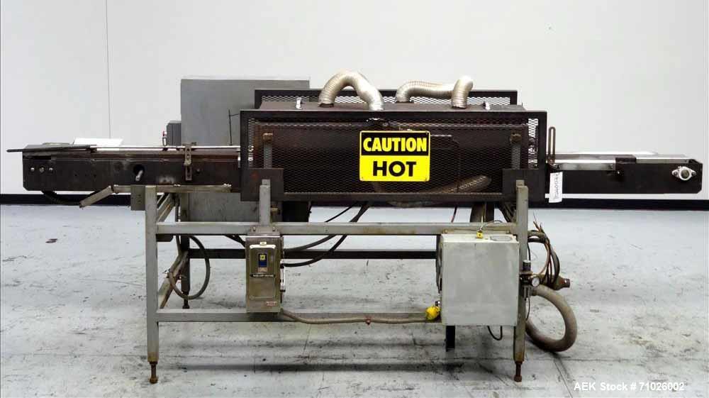 Used Trine Shrink Tunnel for Sleeve Labeling