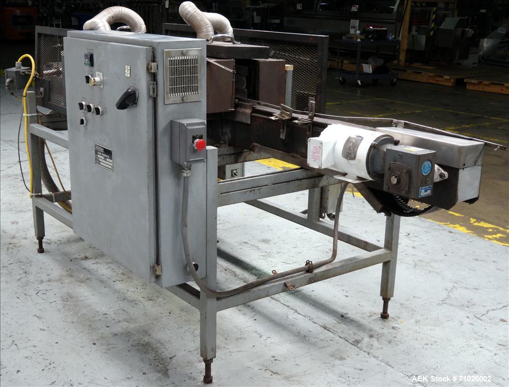 Used Trine Shrink Tunnel for Sleeve Labeling