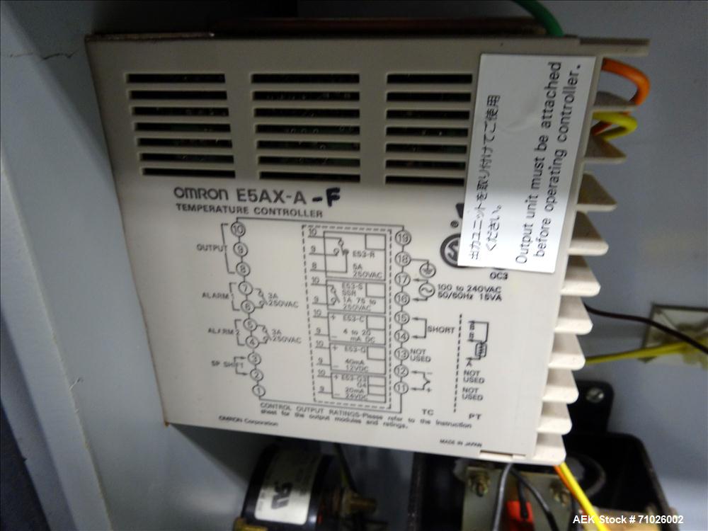 Used Trine Shrink Tunnel for Sleeve Labeling