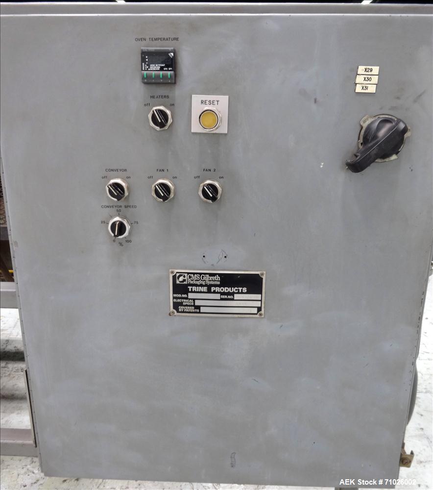 Used Trine Shrink Tunnel for Sleeve Labeling