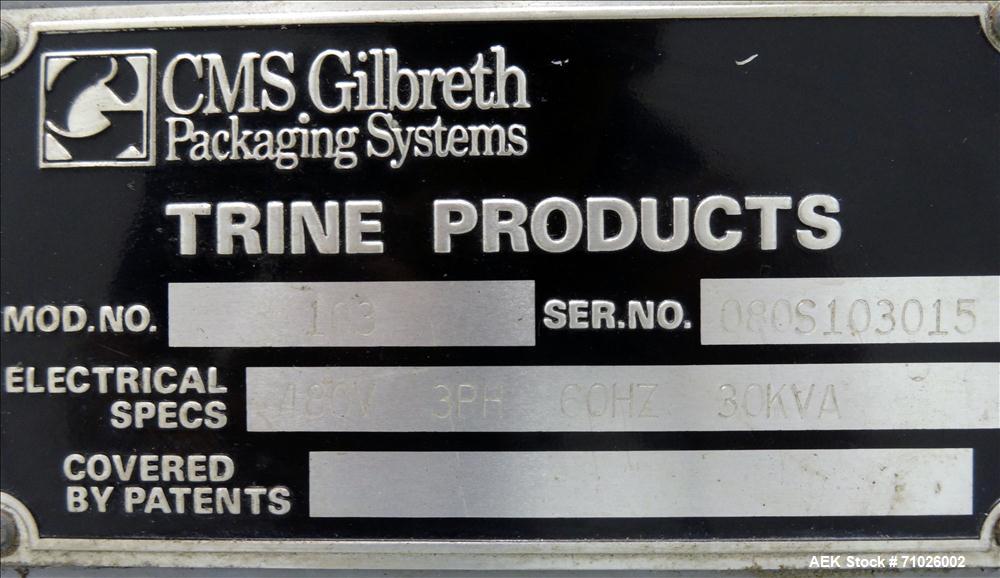 Used Trine Shrink Tunnel for Sleeve Labeling