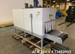 Used – Texwrap Model 1322-02 Dual Chamber Shrink Tunnel – Variable Speed Stainless Steel Mesh Belt