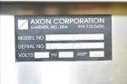 Used Axon Model EZ-48-SR-6 Dual Chamber Neck Band Shrink Tunnel