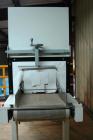 Used Belco Packaging Systems High Speed Recirculating Air Shrink Tunnel, Model ST1608HS, carbon steel. Tunnel measures 16’’ wide x 72’’ long x 8’’ tall. Adjustable conveyor speed from 0 - 120 fpm lon...