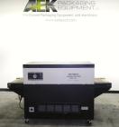 Used Besler Model T-15-9-3PH Mesh Belt Shrink Tunnel. Machine is capable of speeds up to 198 feet per minute. Has 9