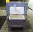 Used Beseler Model T-20-12-3CFX Mesh Belt Shrink Tunnel. Machine capable of speeds up to 150 feet per minute. Has 12
