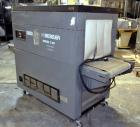 Used Besler Model T-20-19-3PH Mesh Belt Shrink Tunnel. Machine is capable of speeds up to 198 feet per minute. Has 9