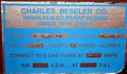 Used Besler Model T-20-19-3PH Mesh Belt Shrink Tunnel. Machine is capable of speeds up to 198 feet per minute. Has 9