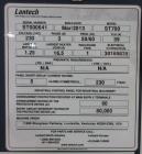 Used Lantech Model ST-700 Shrink Tunnel. Capable of speeds up to 70 feet per minute dependent on package configuaration and film. Has three zones. Chamber dimensions: 51