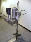 Used Kalish Neck Bander Shrink Tunnel, 4’’ wide x 18’’ long. Includes a Leister hot air blower, model Hotwind S. Maximum air outlet temperature 650 deg C. The Leister is a compact heat gun for proces...