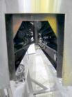 Used NAFM Heat Shrink Tunnel, Model GS-100T, Stainless Steel. Approximate 5’’ wide x 68’’ long heat section, (3) top mounted blowers. 1/2hp Gear motor raise and lower. Mounted on a stainless steel fr...