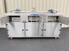 Used NAFM Stainless Steel Steam Heat Tunnel for Shrink Sleeves - Model Number WSN-300 - 3 Tier System for Steam Control - Steam Pressure 80 psi - Stainless Steel Construction - Stainless Steel Intern...
