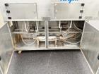 Used NAFM Stainless Steel Steam Heat Tunnel for Shrink Sleeves - Model Number WSN-300 - 3 Tier System for Steam Control - Steam Pressure 80 psi - Stainless Steel Construction - Stainless Steel Intern...