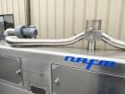 Used NAFM Stainless Steel Steam Heat Tunnel for Shrink Sleeves - Model Number WSN-300 - 3 Tier System for Steam Control - Steam Pressure 80 psi - Stainless Steel Construction - Stainless Steel Intern...