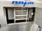 Used NAFM Stainless Steel Steam Heat Tunnel for Shrink Sleeves - Model Number WSN-300 - 3 Tier System for Steam Control - Steam Pressure 80 psi - Stainless Steel Construction - Stainless Steel Intern...