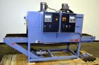Used Shanklin Dual Zone Shrink Tunnel, Model CT62, Carbon Steel. Tunnel passage 10