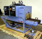 Used Shanklin Dual Zone Shrink Tunnel, Model CT62, Carbon Steel. Tunnel passage 10