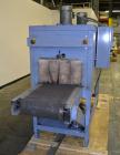 Used Shanklin Dual Zone Shrink Tunnel, Model CT62, Carbon Steel.  Tunnel passage 10