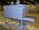 Used Shanklin Dual Zone Shrink Tunnel, Model CT62, Carbon Steel.  Tunnel passage 10