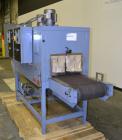 Used Shanklin Dual Zone Shrink Tunnel, Model CT62, Carbon Steel.  Tunnel passage 10