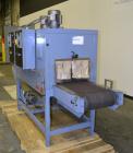 Used- Shanklin Dual Zone Shrink Tunnel, Model CT62, Carbon Steel.  Tunnel passage 10