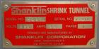 Used Shanklin Model T-6XL Shrink Tunnel