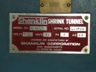 Used Shanklin Shrink Tunnel, Model T-7XL, Carbon Steel. Tunnel passage 4’’ to 8
