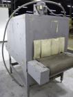 Used Shanklin High Capacity Shrink bundler Tunnel, Model T-8, Carbon Steel. Tunnel passage 12