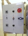 Used Sleevit Model 750 Shrink Tunnel. (4) Nozzles and 2 temperature zones. Tunnel 3/50/415 18A.Tunnel opening is 15