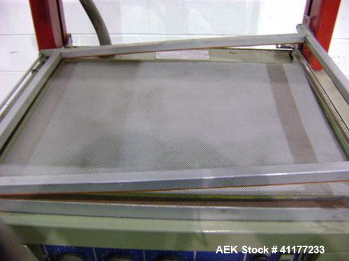 Used Ampak Semi Automatic Heavy Duty Skin Packaging Machine, Model SA 240