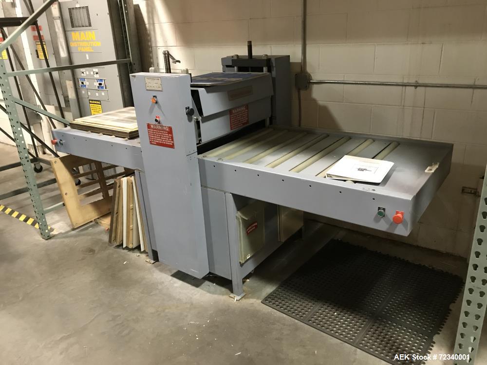 Used Visual Packaging Corp. Die Cutting Machine