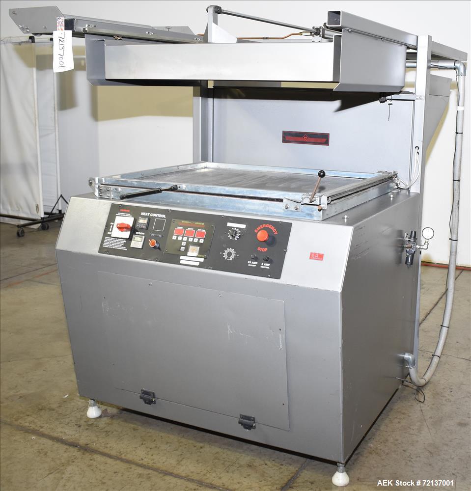 Used Visual Packaging System CTIF 3036 Skin Packaging Machine.