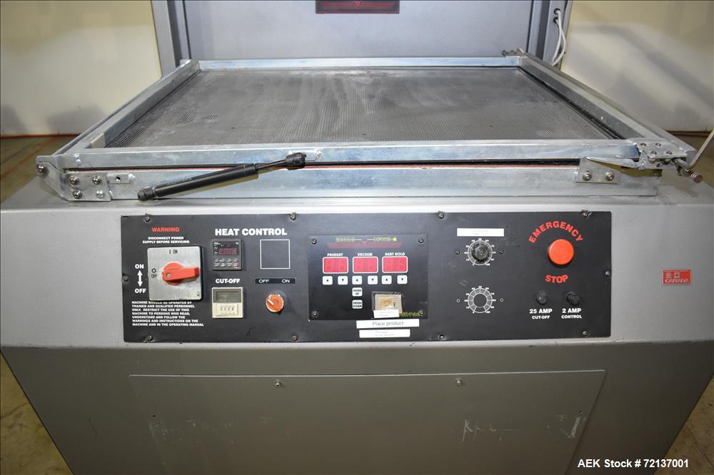 Used Visual Packaging System CTIF 3036 Skin Packaging Machine.