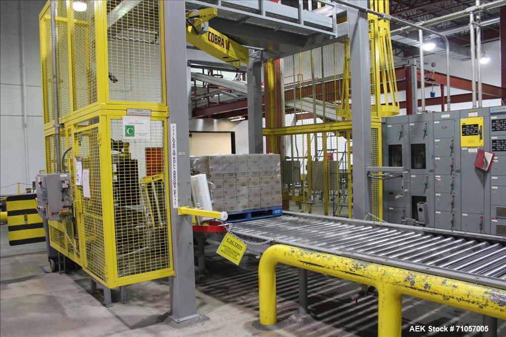 Used ITW Mima (Muller) Cobra VI Automatic Orbital stretch Wrapper