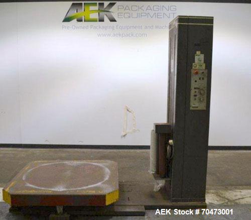Used InfraPak Hawk HPS Strecth Wrapper, Carbon Steel. 50" x 50" table. 1/60/120 volt.