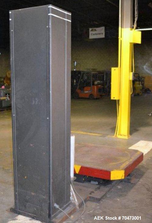 Used InfraPak Hawk HPS Strecth Wrapper, Carbon Steel. 50" x 50" table. 1/60/120 volt.