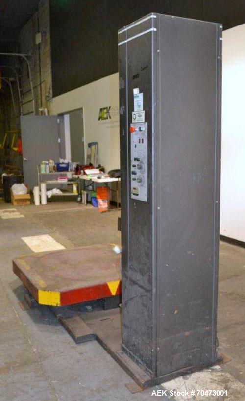 Used InfraPak Hawk HPS Strecth Wrapper, Carbon Steel. 50" x 50" table. 1/60/120 volt.
