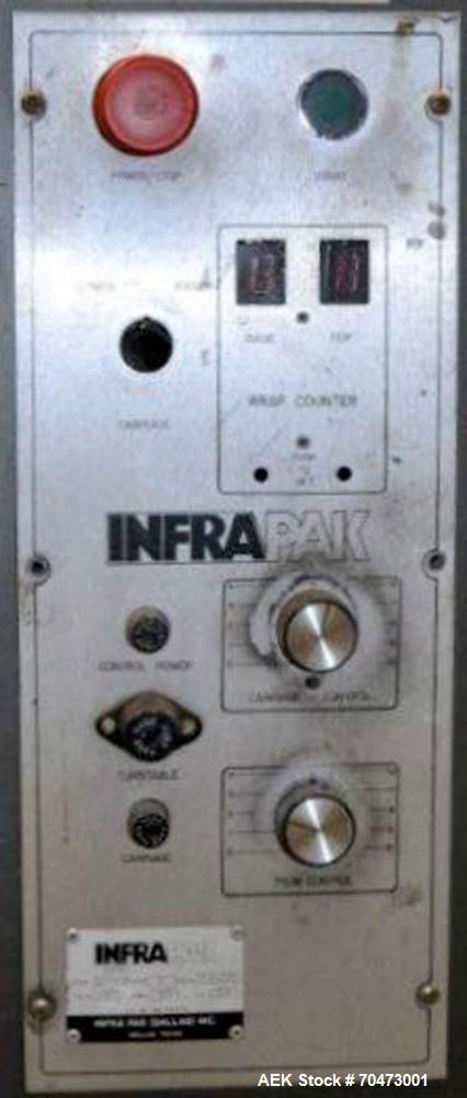 Used InfraPak Hawk HPS Strecth Wrapper, Carbon Steel. 50" x 50" table. 1/60/120 volt.