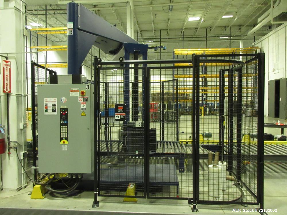 Used Lantech Floor-Mounted Orbital Automatic Stretch Wrapper, Model S-5100