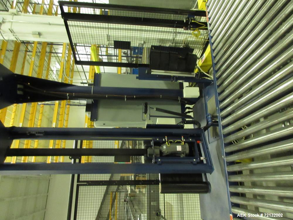 Used Lantech Floor-Mounted Orbital Automatic Stretch Wrapper, Model S-5100