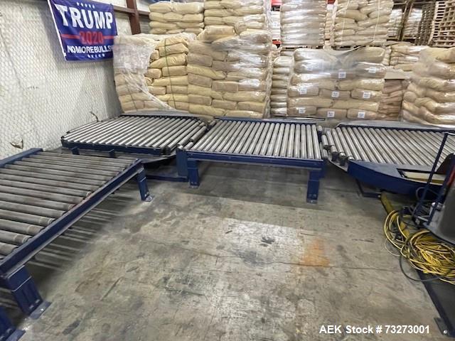 Lantech Model Q-1000 Pallet Wrapper | 48"x48" Area | Auto Cut-Off | Food Grade